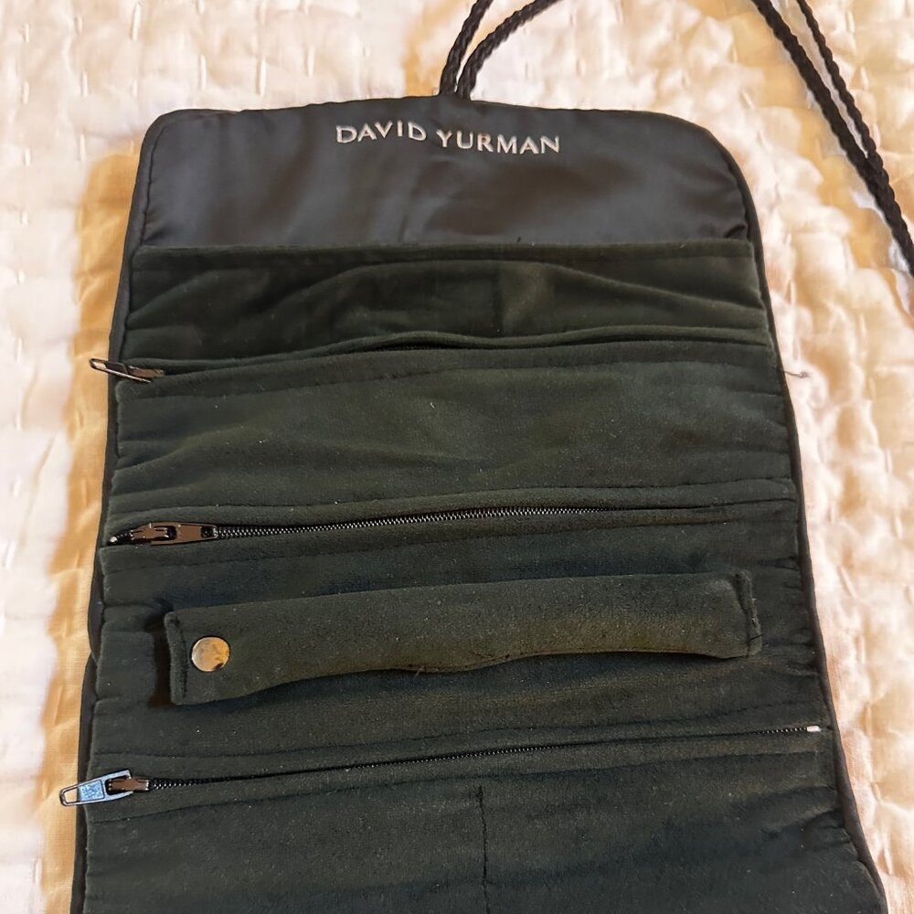 David Yurman Jewelry Roll - Velvet Green
